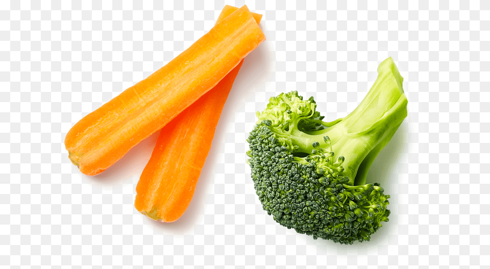 Carrot And Brocoli Carrot, Broccoli, Food, Plant, Produce Free Png Download