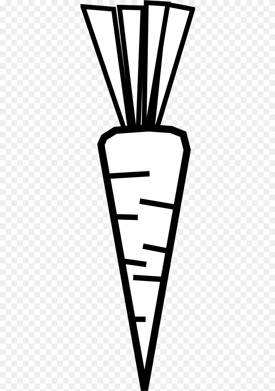 Carrot Black And White, Light Free Png