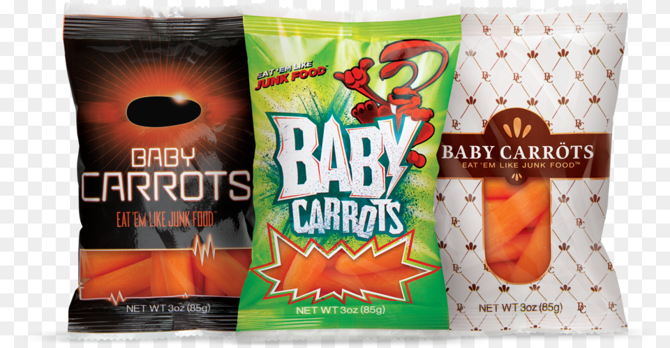 Carrot Chipbagpackage Baby Carrots Junk Food, Sweets Free Png