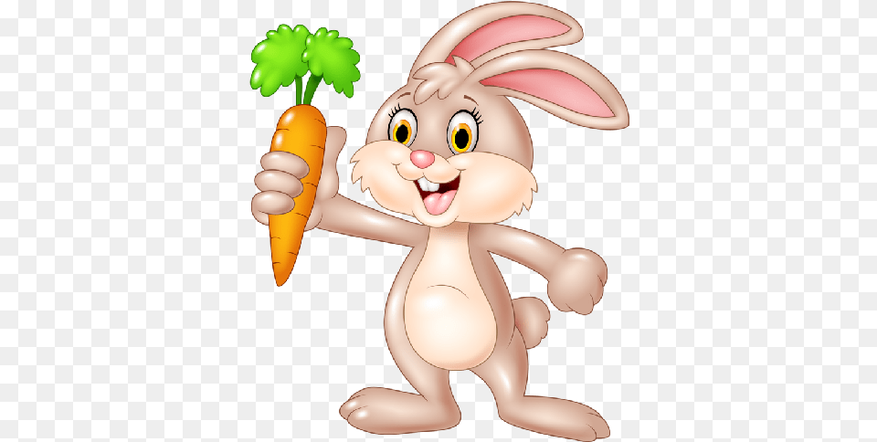Carrot Clipart Image Rabbit With Carrot Vector, Food, Plant, Produce, Vegetable Free Transparent Png