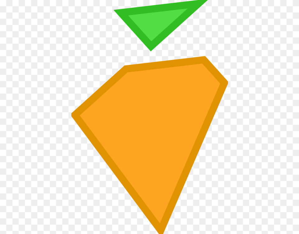 Carrot Computer Icons Ice Cream Yellow Angle, Triangle Free Transparent Png