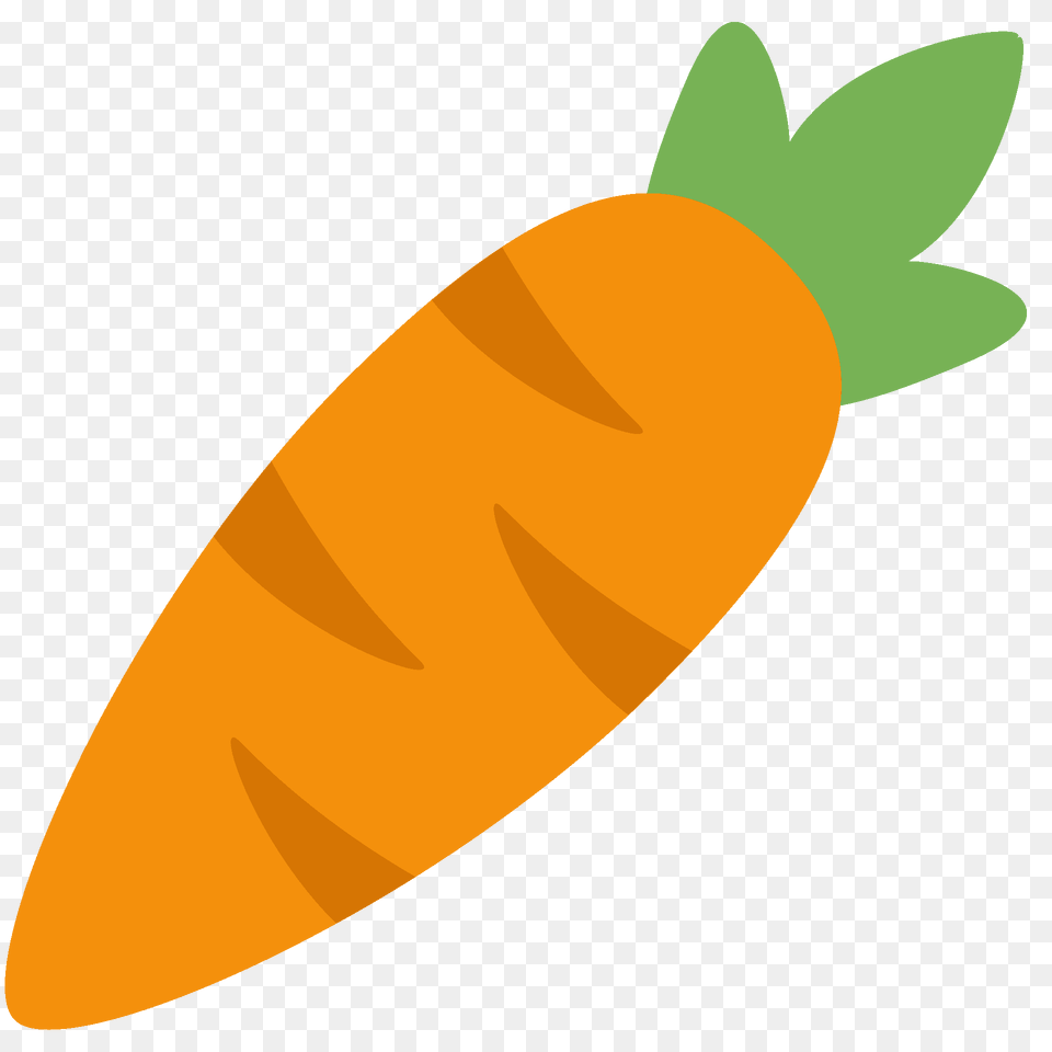 Carrot Emoji Clipart, Food, Plant, Produce, Vegetable Free Png Download