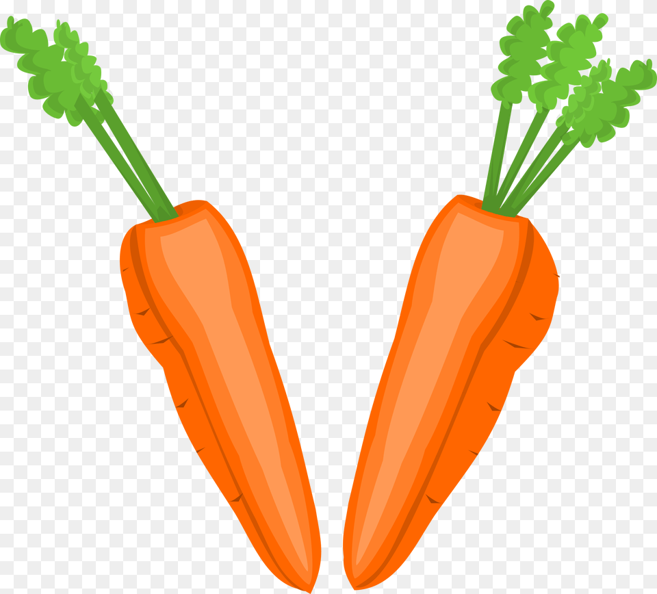 Carrot Halves Icons, Food, Plant, Produce, Vegetable Png