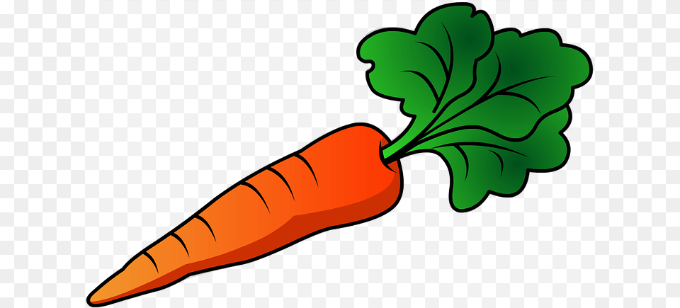 Carrots Leave Drawing Image Transparent Library Carrot Clipart, Food, Plant, Produce, Vegetable Free Png