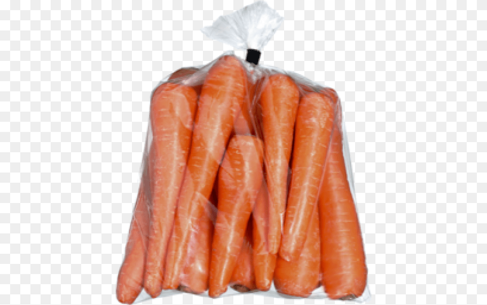 Carrots Red Carrots In Plastic Bag, Carrot, Food, Plant, Produce Free Transparent Png
