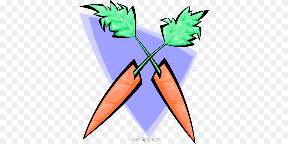 Carrots Royalty Free Vector Clip Art Illustration, Leaf, Carrot, Vegetable, Food Png