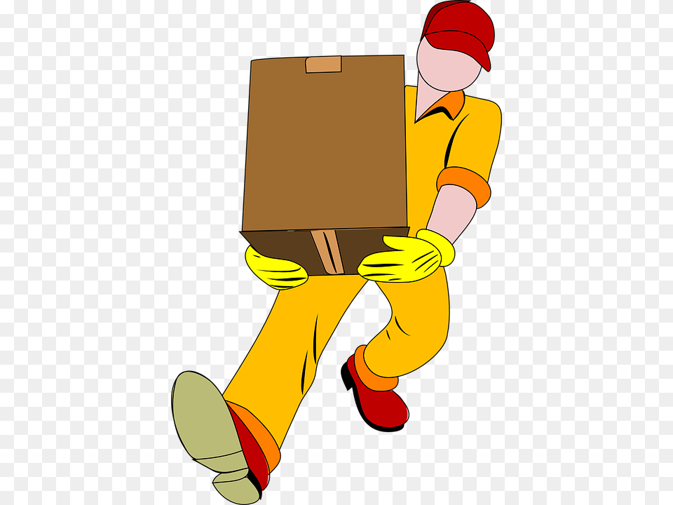 Carrying Box Transparent Carrying Box Images, Person, Cardboard, Carton, Package Png