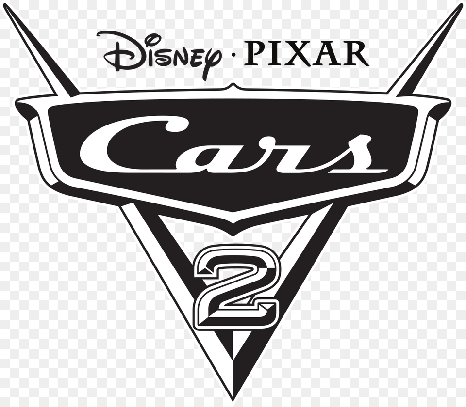 Cars 2 Disney Cars Logo Transparent, Emblem, Symbol Png