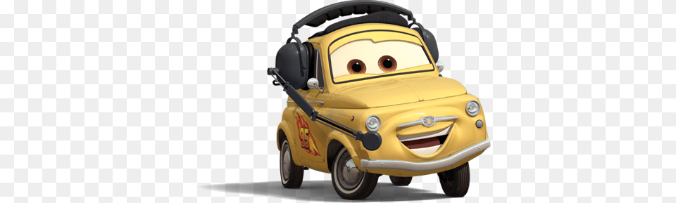 Cars 2 Luigi, Machine, Wheel, Car, Transportation Free Png Download