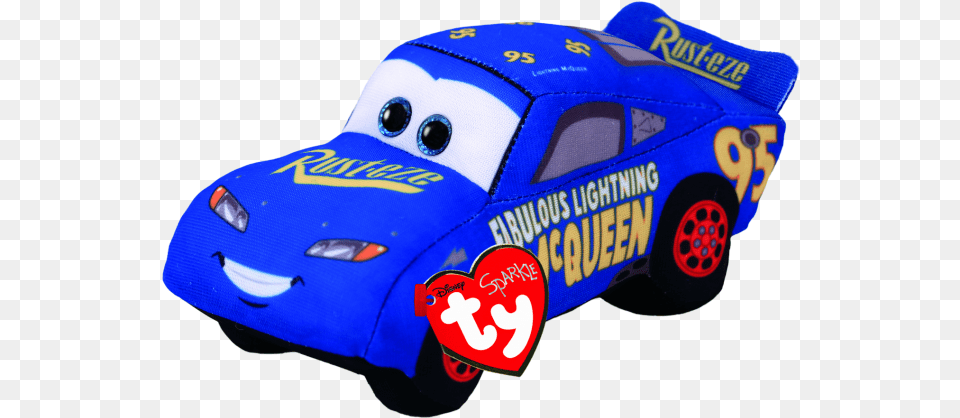 Cars 3 Fabulous Mcqueen Beanie Babies Lightning Mcqueen Ty Plush, Machine, Wheel Png