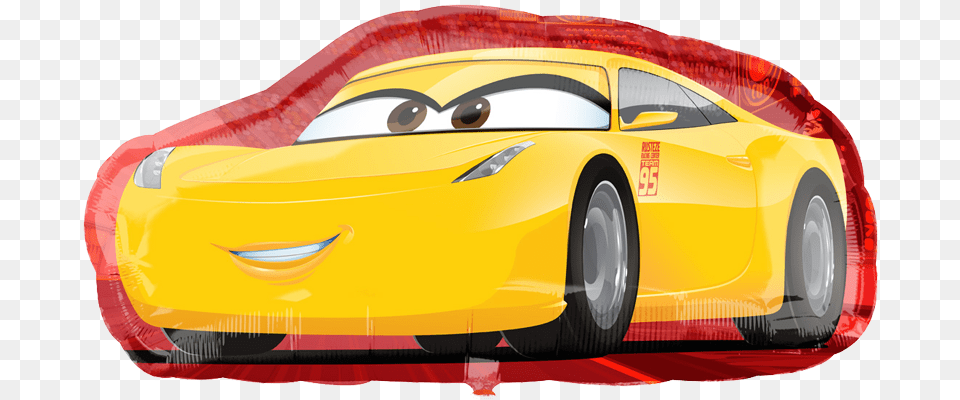 Cars 3 Globos Personajes De Cars, Alloy Wheel, Vehicle, Transportation, Tire Free Png