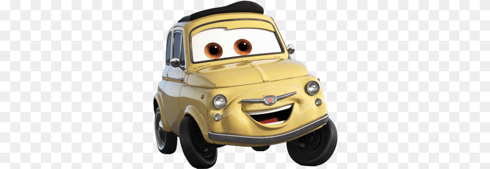 Cars 3 Luigi Cars 3 Luigi Full Size Image Cars Characters, Car, Transportation, Vehicle, Machine Free Transparent Png