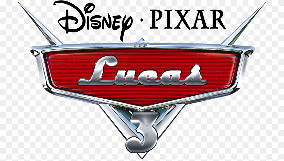 Cars 4 Logo Disney Cars Logo Lucas, Emblem, Symbol, Car, Transportation Free Png Download