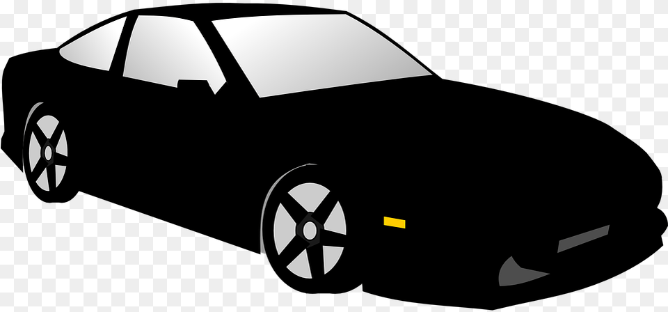 Cars Clip Black And White Clip Art Black Car, Alloy Wheel, Car Wheel, Machine, Spoke Free Transparent Png