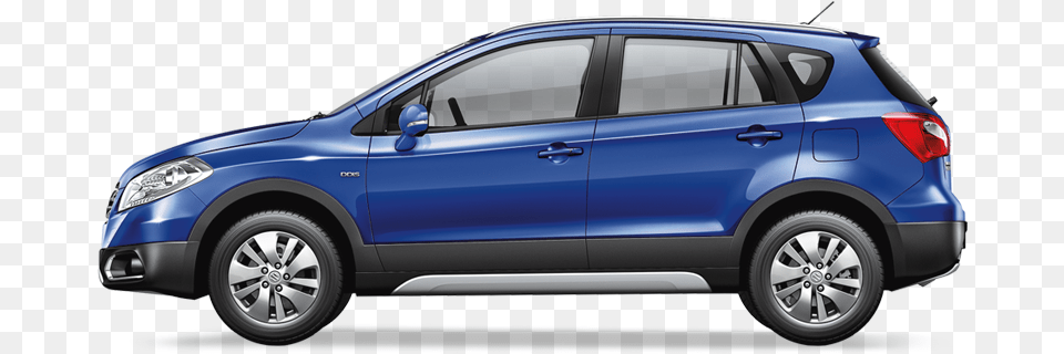 Cars Clipart Backside Picture Maruti S Cross Side, Car, Suv, Transportation, Vehicle Free Png Download