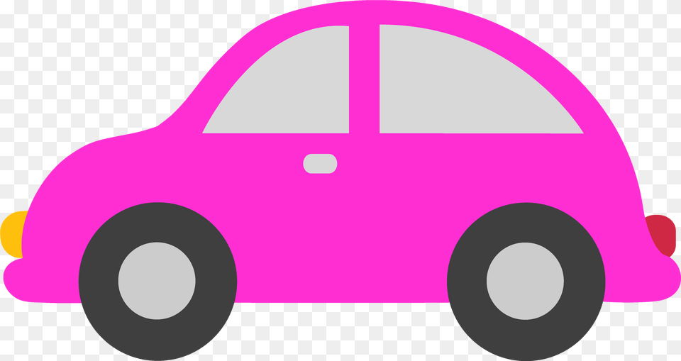 Cars Clipart Pink Pink Toy Car Clipart, Purple, Wheel, Machine, Tire Png