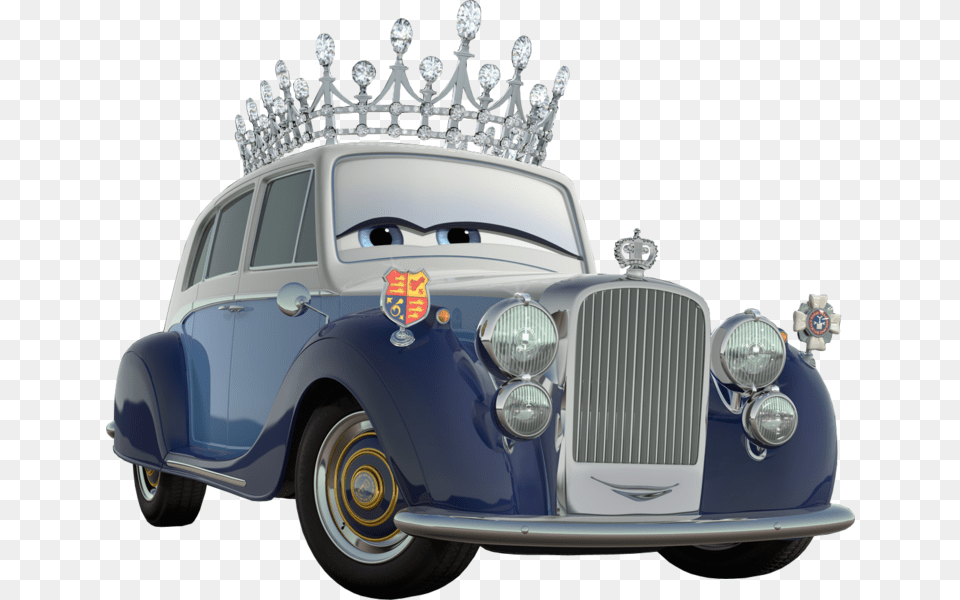 Cars Disney Transparent Images Cars 2 The Queen, Car, Transportation, Vehicle, Accessories Png Image