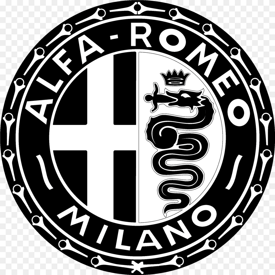 Cars For Sale Logo Alfa Romeo 1950, Emblem, Symbol, Ammunition, Grenade Free Png Download