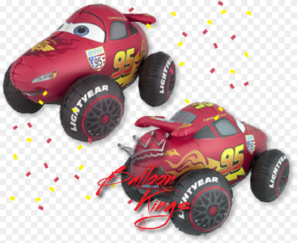 Cars Lightning Mcqueen Airwalker Lighting, Device, Grass, Lawn, Lawn Mower Free Png