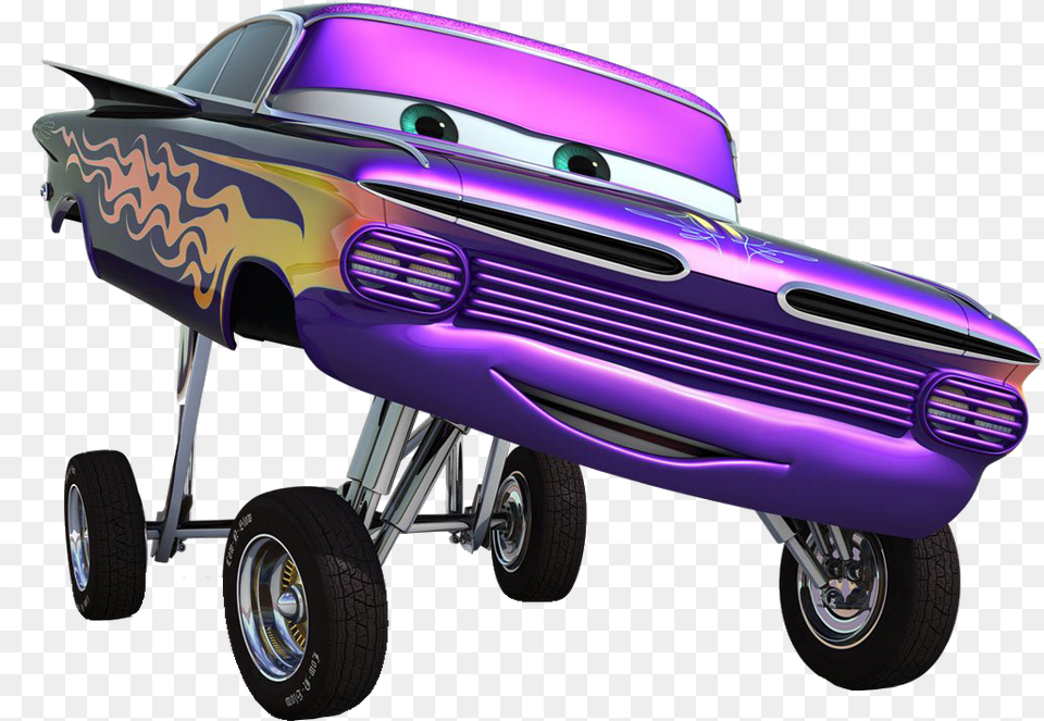 Cars Movie Cliparts Ramone Cars Full Lowrider From Cars Movie, Purple, Car, Vehicle, Transportation Free Png Download