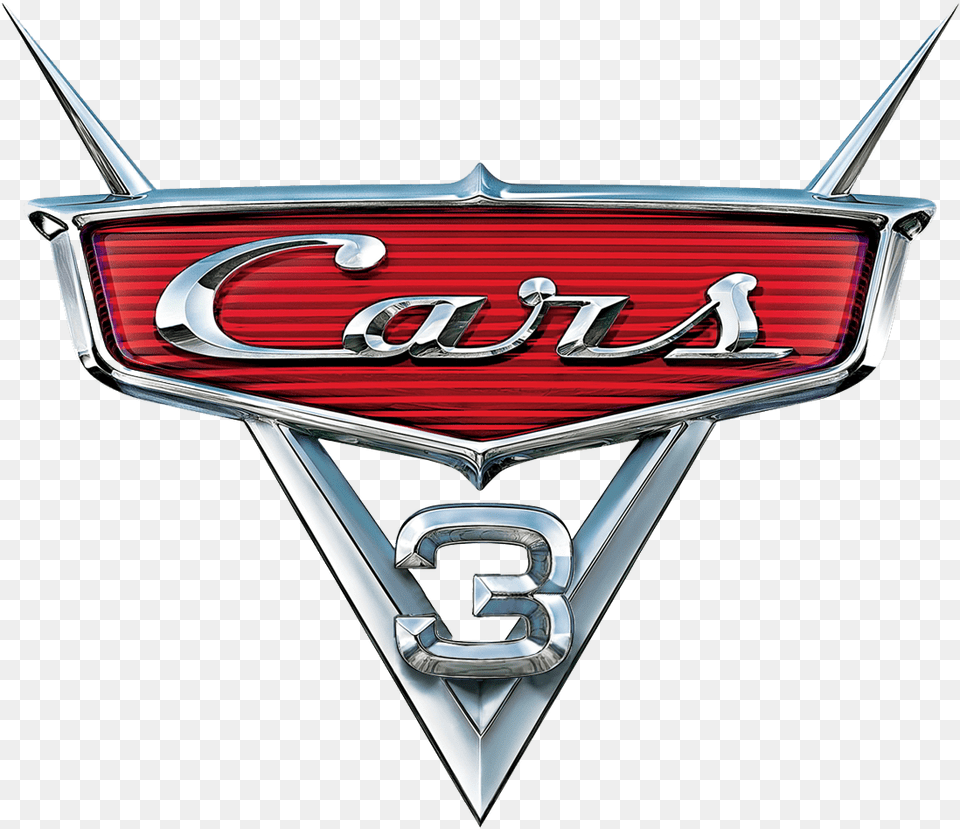 Cars Movie Logo Disney Cars 3 Logo, Car, Emblem, Symbol, Transportation Free Transparent Png