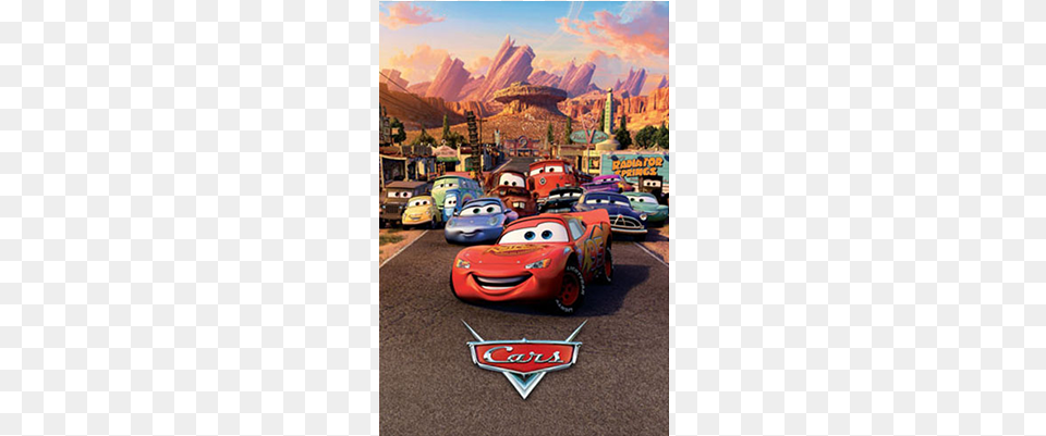 Cars Movie Products Cars Disney, Road, Lawn Mower, Device, Grass Png Image
