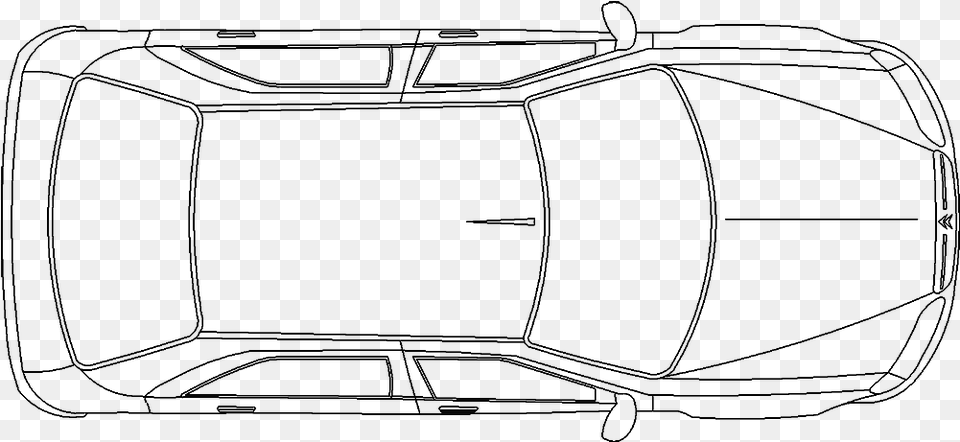 Cars Plan View Cars On Plan, Gray Free Png Download