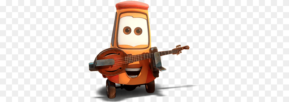 Cars The Movie Characters Topolino Restaurant, Guitar, Musical Instrument Free Png Download