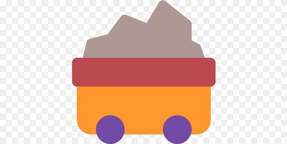 Cart Coal Energy Fuel Mining Icon Coal Energy, Paper Png