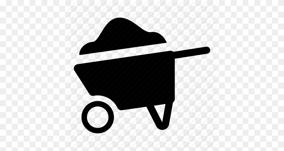 Cart Coal Mine Icon, Transportation, Vehicle, Wheelbarrow Free Transparent Png