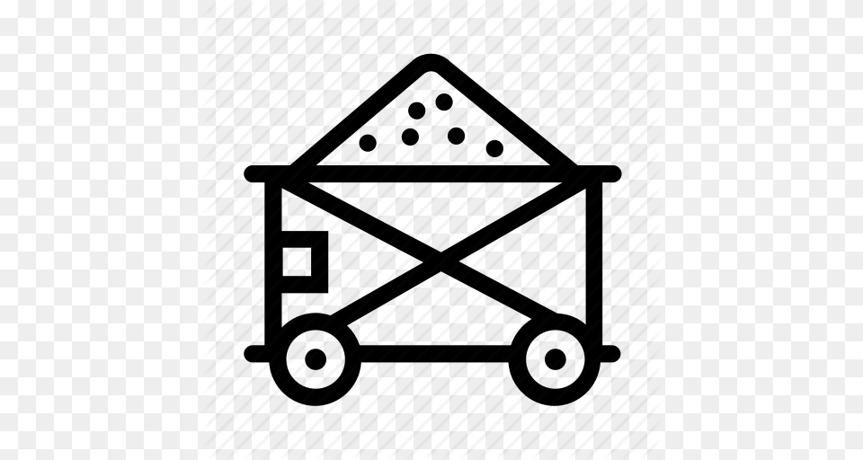 Cart Coal Mining Industry Mine Mine Cart Mining Cart Oil Icon, Transportation, Vehicle, Wagon, Carriage Free Transparent Png