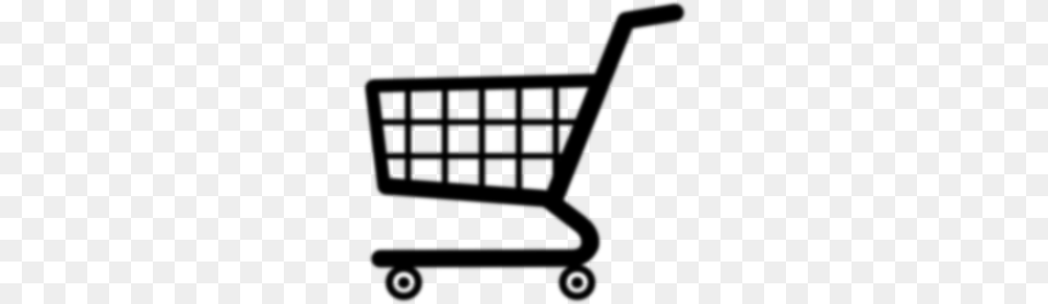 Cart Icon Blurred Clip Art, Gray Free Png Download