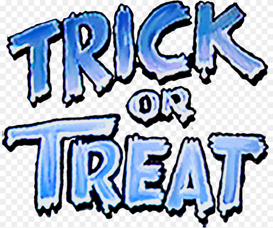 Cart Trick Or Treat Band Logo, Light, Neon, Text, Person Free Transparent Png