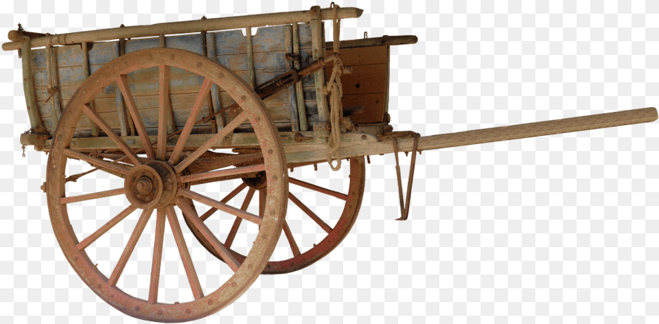 Cart Wooden Barrow Handcart Dare Wheel Spokes Bullock Cart Clipart, Machine, Transportation, Vehicle, Wagon Free Png