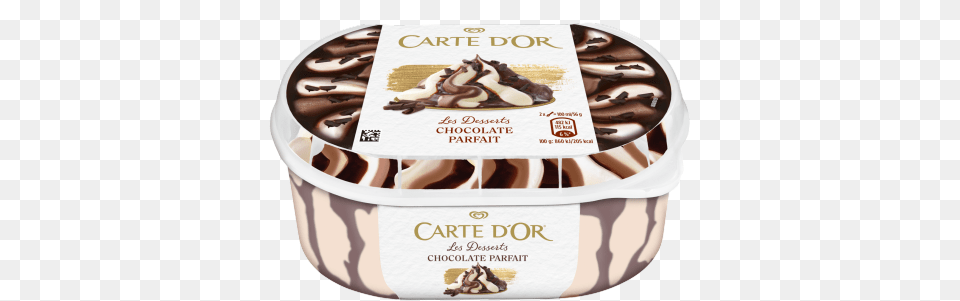 Carte D39or Les Desserts Triple Chocolate Parfait Carte D Or Profiterole, Cream, Dessert, Food, Ice Cream Free Png