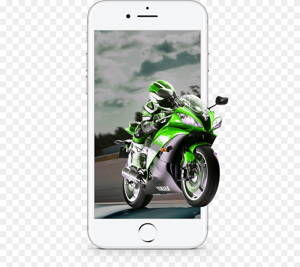 Carte De Voeux Moto 2019, Vehicle, Transportation, Phone, Motorcycle Free Png