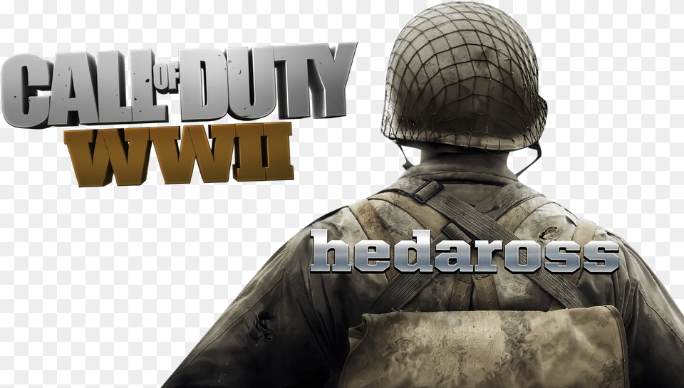 Cartel Cod Ww2 El Debut Transparent Call Of Duty, Adult, Clothing, Coat, Male Png Image