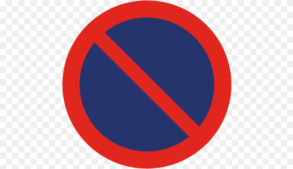Cartel De Prohibido Aparcar Circle, Sign, Symbol, Road Sign Free Png