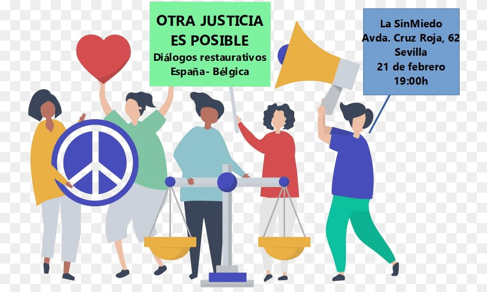 Cartel Del Evento Otra Justicia Es Posible Human Right Vector, Person, People, Man, Male Free Transparent Png