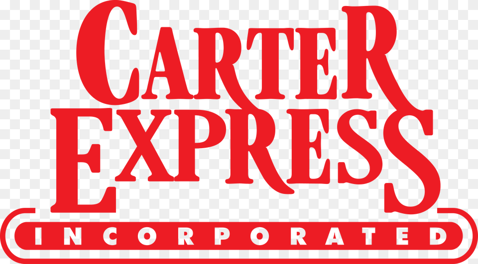 Carter Express Incorporated Logo, Text Png