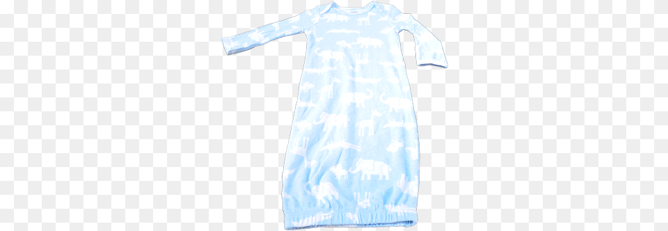 Carters Patterned Sleeping Gown Day Dress, Clothing, Long Sleeve, Sleeve, T-shirt Free Png