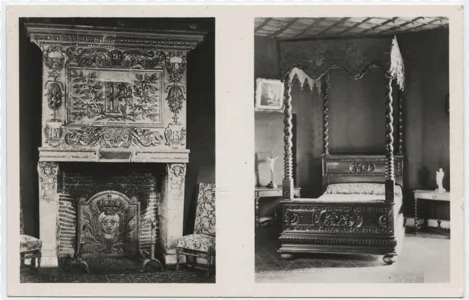 Cartes Postales De La Collection Des Archives Dpartementales, Fireplace, Furniture, Indoors, Chair Free Transparent Png