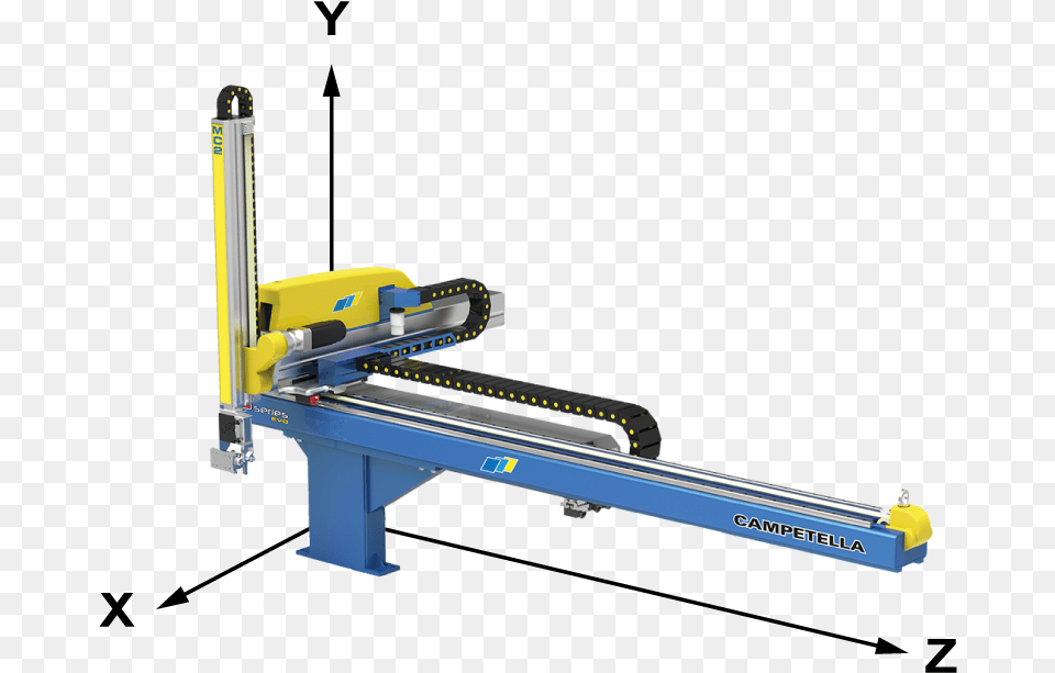 Cartesian Inserting Robot Mc2 E Series Evo Campetella Machine Tool, Aircraft, Airplane, Transportation, Vehicle Free Png Download