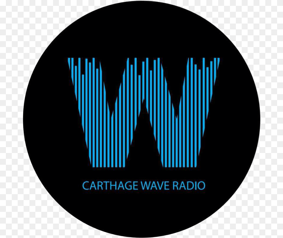 Carthage Wave Circle, Logo, Light Free Png
