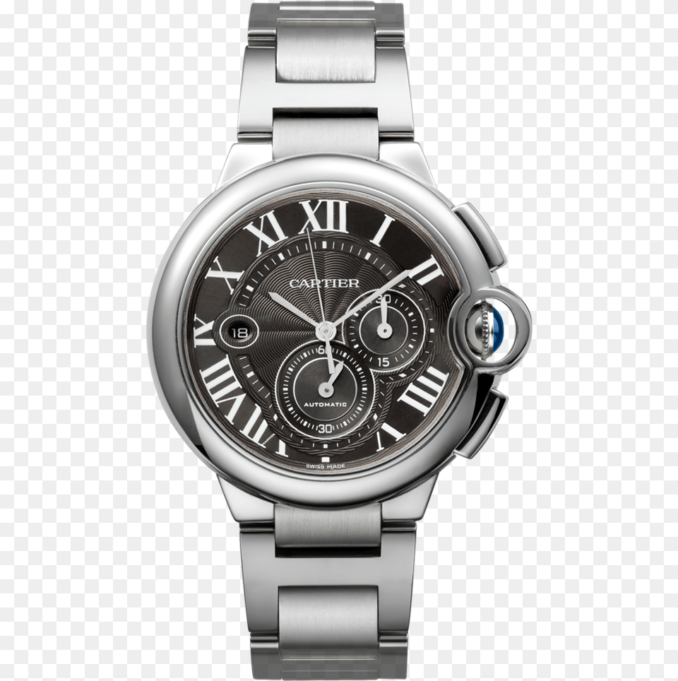 Cartier Ballon Bleu Men Black, Arm, Body Part, Person, Wristwatch Free Transparent Png