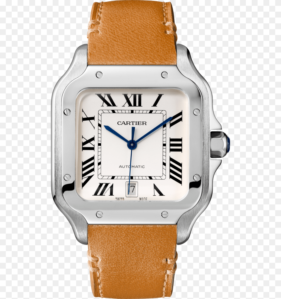 Cartier Gold Mens Watch, Arm, Body Part, Person, Wristwatch Free Png Download
