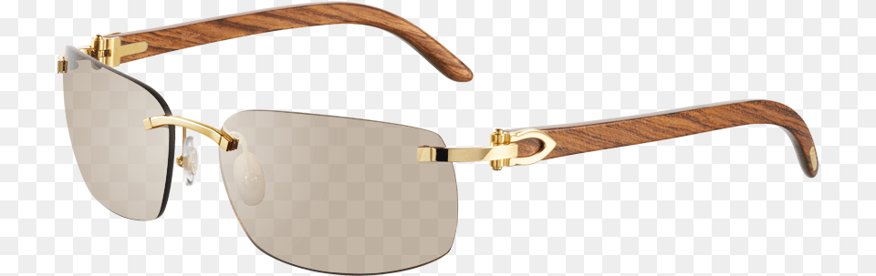 Cartier Men Glasses Wood, Accessories, Sunglasses Free Png