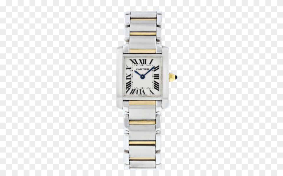 Cartier Tank Francaise, Arm, Body Part, Person, Wristwatch Free Transparent Png