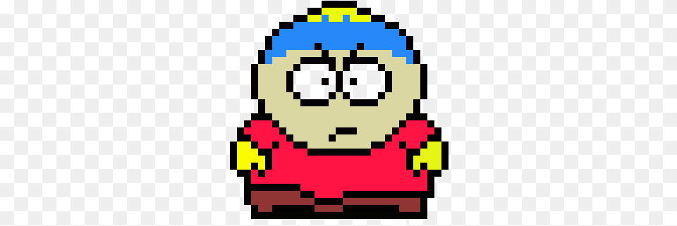 Cartman Easy Flower Pixel Art Free Transparent Png