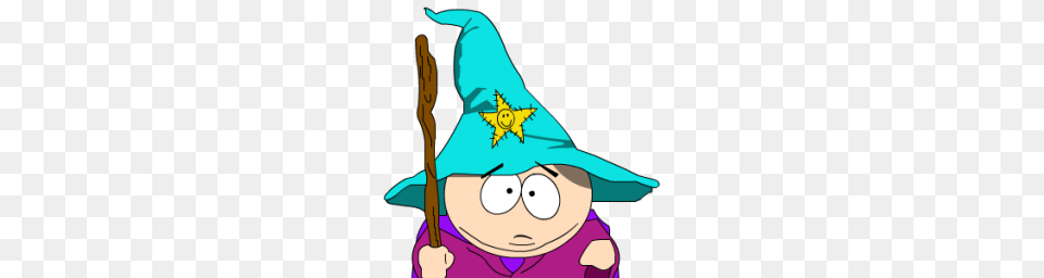 Cartman Gandalf Zoomed Icon South Park Iconset Sykonist, Clothing, Hat, Baby, Person Free Transparent Png